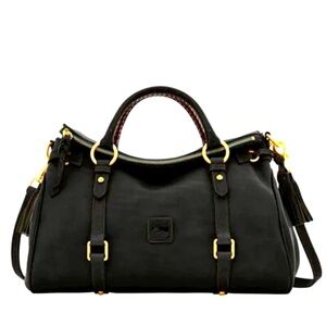 Dooney & Burke Large Florentine Satchel Black